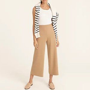 NWOT J.Crew wide leg sweater pant